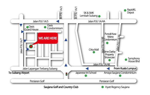 LIFE enrichment centre map